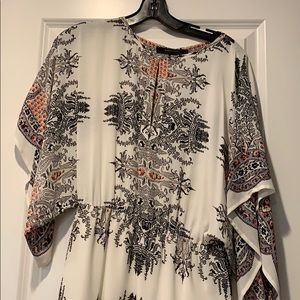 BCBGMAXAZRIA xxs flowy sleeve dress